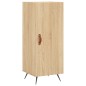vidaXL Highboard Sonoma-Eiche 34,5x34x180 cm Holzwerkstoff vidaXL Highboard Sonoma-Eiche 34,5x34x180 cm Holzwerkstoff