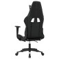 vidaXL Gaming-Stuhl mit Massage & Fußstütze Schwarz & Weiß Kunstleder vidaXL Gaming-Stuhl mit Massage & Fußstütze Schwarz & Weiß Kunstleder