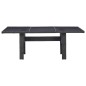 vidaXL 9-tlg. Garten-Essgruppe Poly Rattan Schwarz vidaXL 9-tlg. Garten-Essgruppe Poly Rattan Schwarz