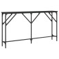 vidaXL Konsolentisch Schwarz 140x23x75 cm Holzwerkstoff vidaXL Konsolentisch Schwarz 140x23x75 cm Holzwerkstoff