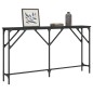 vidaXL Konsolentisch Schwarz 140x23x75 cm Holzwerkstoff vidaXL Konsolentisch Schwarz 140x23x75 cm Holzwerkstoff