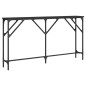 vidaXL Konsolentisch Schwarz 140x23x75 cm Holzwerkstoff vidaXL Konsolentisch Schwarz 140x23x75 cm Holzwerkstoff