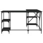 vidaXL Schreibtisch Schwarz 139x139x75 cm Holzwerkstoff vidaXL Schreibtisch Schwarz 139x139x75 cm Holzwerkstoff
