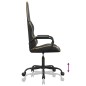 vidaXL Gaming-Stuhl mit Massagefunktion Gold und Schwarz Kunstleder vidaXL Gaming-Stuhl mit Massagefunktion Gold und Schwarz Kunstleder