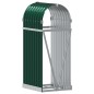 vidaXL Kaminholzunterstand Grün 40x45x100 cm Verzinkter Stahl vidaXL Kaminholzunterstand Grün 40x45x100 cm Verzinkter Stahl