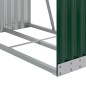 vidaXL Kaminholzunterstand Grün 80x45x190 cm Verzinkter Stahl vidaXL Kaminholzunterstand Grün 80x45x190 cm Verzinkter Stahl
