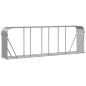 vidaXL Kaminholzunterstand Hellgrau 300x45x100 cm Verzinkter Stahl vidaXL Kaminholzunterstand Hellgrau 300x45x100 cm Verzinkter Stahl
