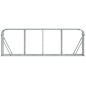 vidaXL Kaminholzunterstand Hellgrau 300x45x100 cm Verzinkter Stahl vidaXL Kaminholzunterstand Hellgrau 300x45x100 cm Verzinkter Stahl