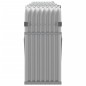 vidaXL Kaminholzunterstand Hellgrau 300x45x100 cm Verzinkter Stahl vidaXL Kaminholzunterstand Hellgrau 300x45x100 cm Verzinkter Stahl