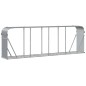 vidaXL Kaminholzunterstand Hellgrau 300x45x100 cm Verzinkter Stahl vidaXL Kaminholzunterstand Hellgrau 300x45x100 cm Verzinkter Stahl