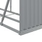 vidaXL Kaminholzunterstand Hellgrau 300x45x100 cm Verzinkter Stahl vidaXL Kaminholzunterstand Hellgrau 300x45x100 cm Verzinkter Stahl