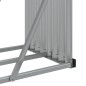vidaXL Kaminholzunterstand Hellgrau 300x45x100 cm Verzinkter Stahl vidaXL Kaminholzunterstand Hellgrau 300x45x100 cm Verzinkter Stahl