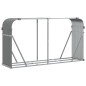 vidaXL Kaminholzunterstand Hellgrau 180x45x100 cm Verzinkter Stahl vidaXL Kaminholzunterstand Hellgrau 180x45x100 cm Verzinkter Stahl