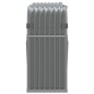 vidaXL Kaminholzunterstand Hellgrau 180x45x100 cm Verzinkter Stahl vidaXL Kaminholzunterstand Hellgrau 180x45x100 cm Verzinkter Stahl