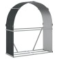 vidaXL Kaminholzunterstand Anthrazit 120x45x140 cm Verzinkter Stahl vidaXL Kaminholzunterstand Anthrazit 120x45x140 cm Verzinkter Stahl