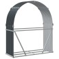 vidaXL Kaminholzunterstand Anthrazit 120x45x140 cm Verzinkter Stahl vidaXL Kaminholzunterstand Anthrazit 120x45x140 cm Verzinkter Stahl