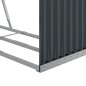 vidaXL Kaminholzunterstand Anthrazit 120x45x140 cm Verzinkter Stahl vidaXL Kaminholzunterstand Anthrazit 120x45x140 cm Verzinkter Stahl