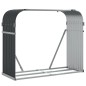 vidaXL Kaminholzunterstand Anthrazit 120x45x100 cm Verzinkter Stahl vidaXL Kaminholzunterstand Anthrazit 120x45x100 cm Verzinkter Stahl
