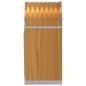vidaXL Kaminholzunterstand Hellbraun 40x45x100 cm Verzinkter Stahl vidaXL Kaminholzunterstand Hellbraun 40x45x100 cm Verzinkter Stahl