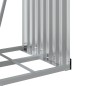 vidaXL Kaminholzunterstand Hellbraun 40x45x100 cm Verzinkter Stahl vidaXL Kaminholzunterstand Hellbraun 40x45x100 cm Verzinkter Stahl
