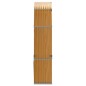 vidaXL Kaminholzunterstand Hellbraun 120x45x210 cm Verzinkter Stahl vidaXL Kaminholzunterstand Hellbraun 120x45x210 cm Verzinkter Stahl