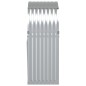 vidaXL Kaminholzunterstand Silbern 80x45x120 cm Verzinkter Stahl vidaXL Kaminholzunterstand Silbern 80x45x120 cm Verzinkter Stahl