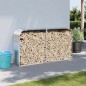 vidaXL Kaminholzunterstand Silbern 180x45x100 cm Verzinkter Stahl vidaXL Kaminholzunterstand Silbern 180x45x100 cm Verzinkter Stahl