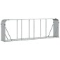 vidaXL Kaminholzunterstand Silbern 300x45x100 cm Verzinkter Stahl vidaXL Kaminholzunterstand Silbern 300x45x100 cm Verzinkter Stahl