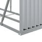 vidaXL Kaminholzunterstand Silbern 300x45x100 cm Verzinkter Stahl vidaXL Kaminholzunterstand Silbern 300x45x100 cm Verzinkter Stahl