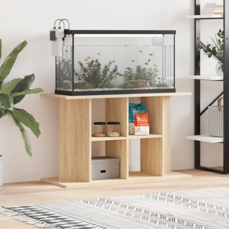 vidaXL Aquariumständer Sonoma-Eiche 100x40x60 cm Holzwerkstoff
