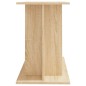 vidaXL Aquariumständer Sonoma-Eiche 100x40x60 cm Holzwerkstoff vidaXL Aquariumständer Sonoma-Eiche 100x40x60 cm Holzwerkstoff