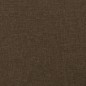 vidaXL Bettgestell mit Kopfteil Dunkelbraun 80x200 cm Stoff vidaXL Bettgestell mit Kopfteil Dunkelbraun 80x200 cm Stoff