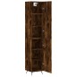 vidaXL Highboard Räuchereiche 34,5x34x180 cm Holzwerkstoff vidaXL Highboard Räuchereiche 34,5x34x180 cm Holzwerkstoff