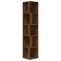 vidaXL Eckregal Braun Eichen-Optik 33x33x164,5 cm Holzwerkstoff vidaXL Eckregal Braun Eichen-Optik 33x33x164,5 cm Holzwerkstoff