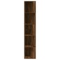 vidaXL Eckregal Braun Eichen-Optik 33x33x164,5 cm Holzwerkstoff vidaXL Eckregal Braun Eichen-Optik 33x33x164,5 cm Holzwerkstoff