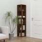 vidaXL Eckregal Braun Eichen-Optik 33x33x164,5 cm Holzwerkstoff vidaXL Eckregal Braun Eichen-Optik 33x33x164,5 cm Holzwerkstoff