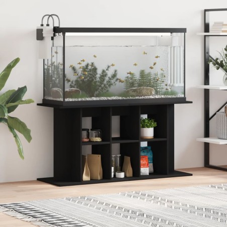 vidaXL Aquariumständer Schwarz 100x40x60 cm Holzwerkstoff