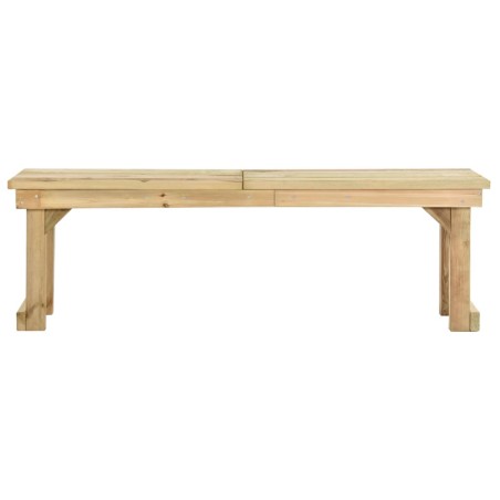 vidaXL Gartenbank 140 cm Imprägniertes Kiefernholz