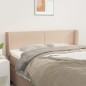 vidaXL Kopfteil mit Ohren Cappuccino-Braun 147x16x78/88 cm Kunstleder vidaXL Kopfteil mit Ohren Cappuccino-Braun 147x16x78/88 cm Kunstleder