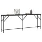 vidaXL Konsolentisch Schwarz 200x29x75 cm Holzwerkstoff