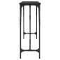vidaXL Konsolentisch Schwarz 200x29x75 cm Holzwerkstoff