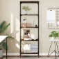 vidaXL Bücherregal 5 Böden Räuchereiche 59x35x171 cm Holzwerkstoff vidaXL Bücherregal 5 Böden Räuchereiche 59x35x171 cm Holzwerkstoff