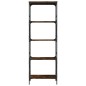 vidaXL Bücherregal 5 Böden Räuchereiche 59x35x171 cm Holzwerkstoff vidaXL Bücherregal 5 Böden Räuchereiche 59x35x171 cm Holzwerkstoff