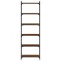 vidaXL Bücherregal 6 Böden Braun Eiche-Optik 60x30x188cm Holzwerkstoff vidaXL Bücherregal 6 Böden Braun Eiche-Optik 60x30x188cm Holzwerkstoff
