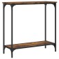 vidaXL Konsolentisch Räuchereiche 75x30,5x75 cm Holzwerkstoff vidaXL Konsolentisch Räuchereiche 75x30,5x75 cm Holzwerkstoff