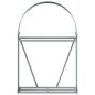 vidaXL Kaminholzunterstand Grün 80x45x120 cm Verzinkter Stahl vidaXL Kaminholzunterstand Grün 80x45x120 cm Verzinkter Stahl