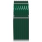 vidaXL Kaminholzunterstand Grün 80x45x120 cm Verzinkter Stahl vidaXL Kaminholzunterstand Grün 80x45x120 cm Verzinkter Stahl