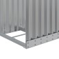 vidaXL Kaminholzunterstand Hellgrau 40x45x100 cm Verzinkter Stahl vidaXL Kaminholzunterstand Hellgrau 40x45x100 cm Verzinkter Stahl