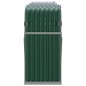 vidaXL Kaminholzunterstand Grün 234x45x100 cm Verzinkter Stahl vidaXL Kaminholzunterstand Grün 234x45x100 cm Verzinkter Stahl