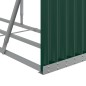 vidaXL Kaminholzunterstand Grün 234x45x100 cm Verzinkter Stahl vidaXL Kaminholzunterstand Grün 234x45x100 cm Verzinkter Stahl